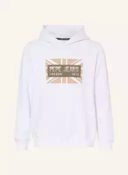 Толстовка с капюшоном Pepe Jeans, белый
