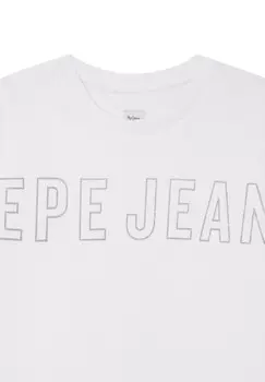 Толстовка с капюшоном Pepe Jeans, белый