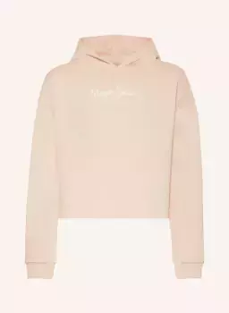 Толстовка с капюшоном Pepe Jeans, розовый