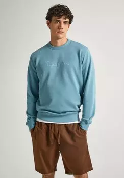 Толстовка с капюшоном Pepe Jeans, синий