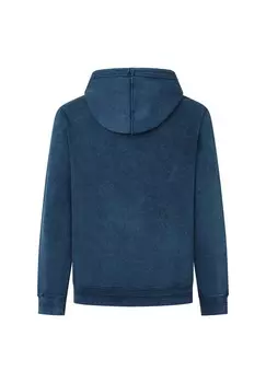Толстовка с капюшоном Pepe Jeans, синий деним
