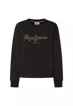 Толстовка с капюшоном Pepe Jeans, темно-синий