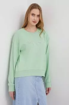 Толстовка с капюшоном Pepe Jeans, зеленый