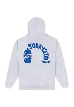 Толстовка с капюшоном PEPSI SODA CLUB Henry Tiger, цвет Mottled Light Grey