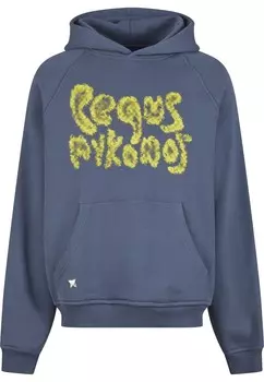 Толстовка с капюшоном Pequs Sweatshirt, сапфировый