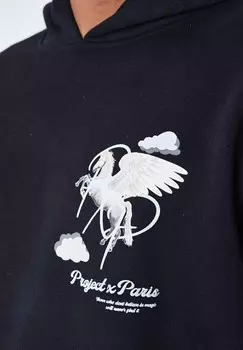 Толстовка с капюшоном PGASE NUAGE Project X Paris, черный