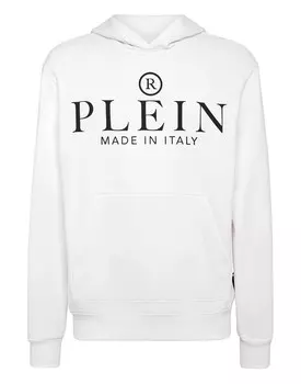 Толстовка с капюшоном Philipp Plein, белый