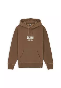 Толстовка с капюшоном PHILIPSBURG Dickies, темно-коричневый
