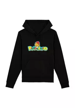 Толстовка с капюшоном PINOCCHIO LOGO F4NT4STIC, черный