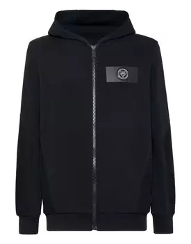 Толстовка с капюшоном Plein Sport, цвет Black / White