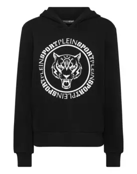 Толстовка с капюшоном Plein Sport Sweatshirt, черный