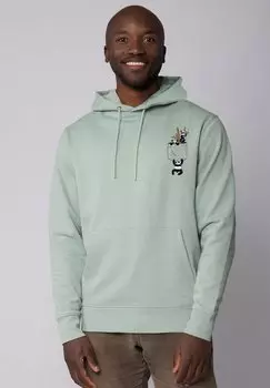 Толстовка с капюшоном POCKET PANDAS watapparel, мятный
