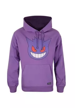 Толстовка с капюшоном POKMON GENGAR FACE Henry Tiger, фиолетовый