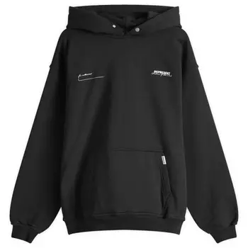 Толстовка с капюшоном «Покровитель клуба» Represent, черный