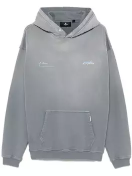 Толстовка с капюшоном «Покровитель клуба» Represent, серый