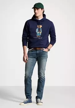 Толстовка с капюшоном POLO BEAR FLEECE HOODIE Ralph Lauren, темно-синий