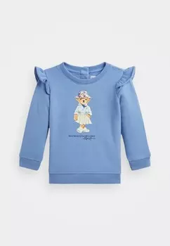 Толстовка с капюшоном POLO BEAR FLEECE SWEATSHIRT Ralph Lauren, светло-голубой