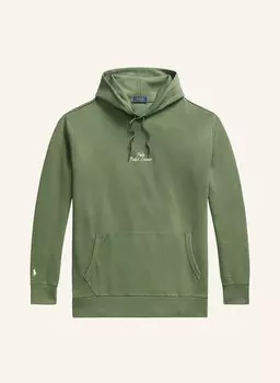 Толстовка с капюшоном Polo Ralph Lauren Big & Tall, зеленый