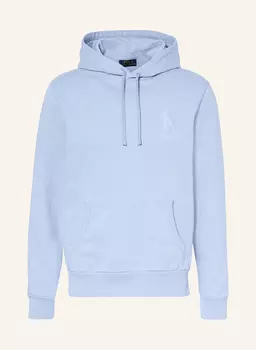 Толстовка с капюшоном Polo Ralph Lauren, голубой
