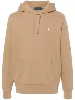 Толстовка с капюшоном Polo Ralph Lauren Polo Pony с вышивкой, серый
