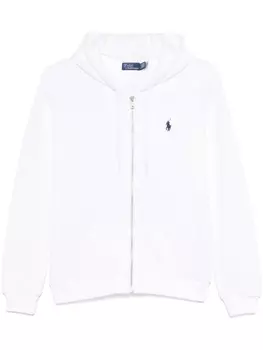 Толстовка с капюшоном Polo Ralph Lauren Polo Pony с вышивкой, белый