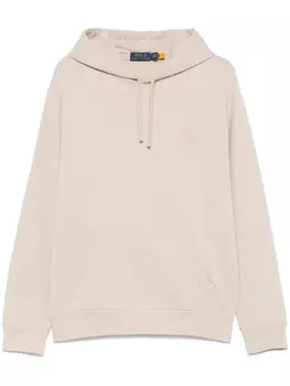 Толстовка с капюшоном Polo Ralph Lauren Polo Pony с вышивкой, нейтральный