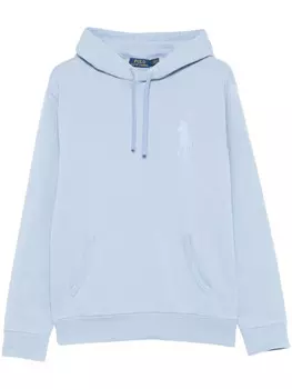 Толстовка с капюшоном Polo Ralph Lauren Polo Pony с вышивкой, синий