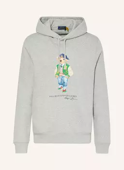 Толстовка с капюшоном Polo Ralph Lauren, серый