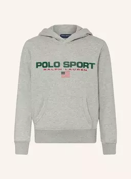 Толстовка с капюшоном Polo Ralph Lauren, серый