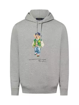 Толстовка с капюшоном Polo Ralph Lauren, серый