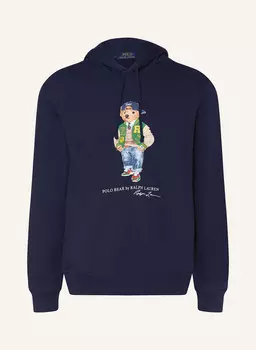 Толстовка с капюшоном Polo Ralph Lauren, синий