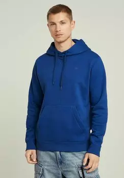 Толстовка с капюшоном PREMIUM CORE - Sweatshirt G-STAR, синий