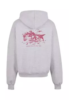 Толстовка с капюшоном PROHIBITED, серый