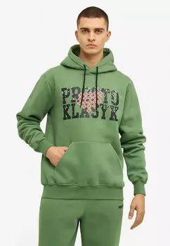 Толстовка с капюшоном PROSTO, зеленый
