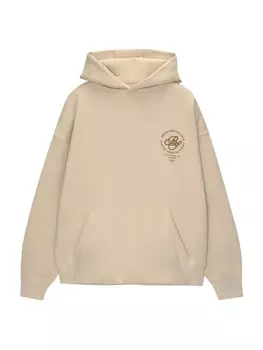 Толстовка с капюшоном Pull&Bear Sweatshirt, бежевый
