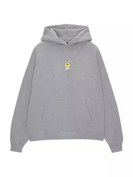 Толстовка с капюшоном Pull&Bear Sweatshirt, пятнистый серый