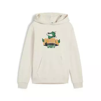Толстовка с капюшоном PUMA Big Kids' FOR THE FANBASE, цвет alpine snow