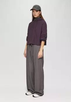 Толстовка с капюшоном QS, бордовый