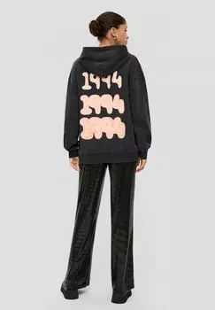 Толстовка с капюшоном QS, черный