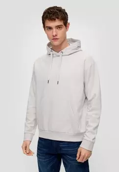 Толстовка с капюшоном QS, светло-серый