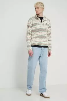 Толстовка с капюшоном Quiksilver, бежевый