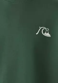 Толстовка с капюшоном Quiksilver, темно-зеленый