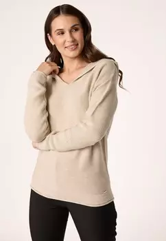 Толстовка с капюшоном QUIOSQUE, бежевый