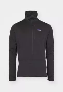Толстовка с капюшоном R1 P/O HOODY Patagonia, черный