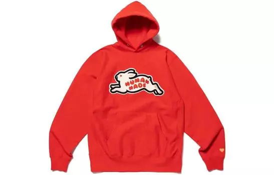 Толстовка с капюшоном Rabbit Heavy Weight HUMAN MADE, серый