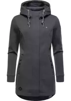 Толстовка с капюшоном Ragwear "Letti Bonded", спортивная куртка с капюшоном тонкой вязки, серый