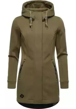 Толстовка с капюшоном Ragwear "Letti Bonded", спортивная куртка с капюшоном тонкой вязки, зеленый