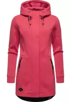 Толстовка с капюшоном Ragwear "Letti Bonded", спортивная куртка с капюшоном тонкой вязки, малиновый