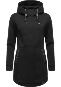 Толстовка с капюшоном Ragwear "Letti Bonded", спортивная куртка с капюшоном тонкой вязки, черный