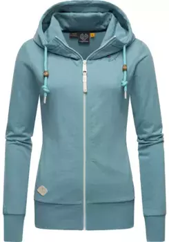 Толстовка с капюшоном Ragwear "Paya Intl.", спортивный женский свитер с капюшоном и шнурами, голубой